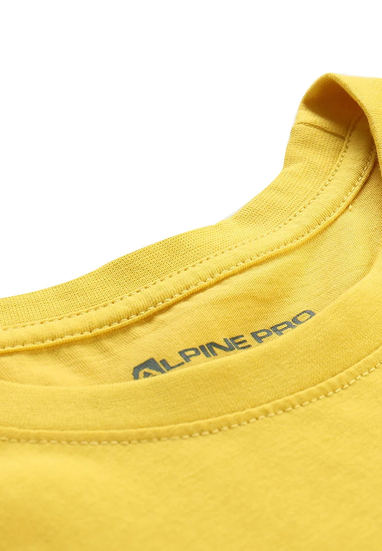 Alpine Pro Herren T-Shirt aus 100% Bio Baumwolle NATUR
