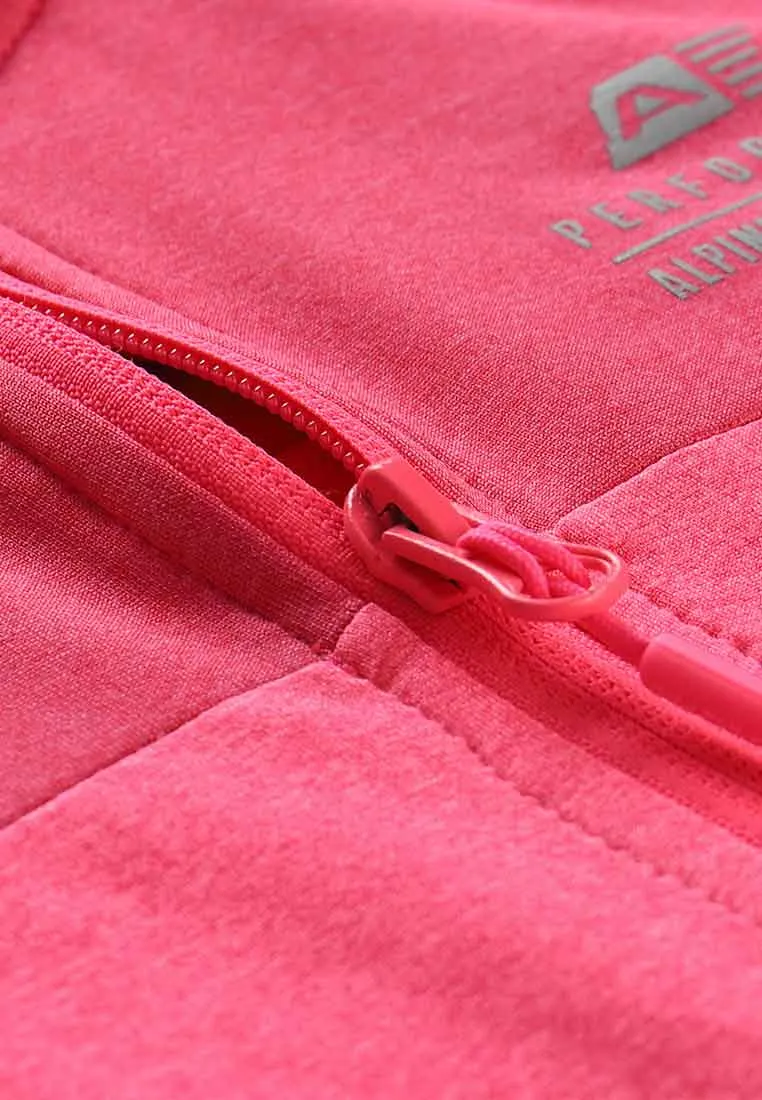 Alpine Pro Damen Sport Midlayer mit Kapuze Fanca
