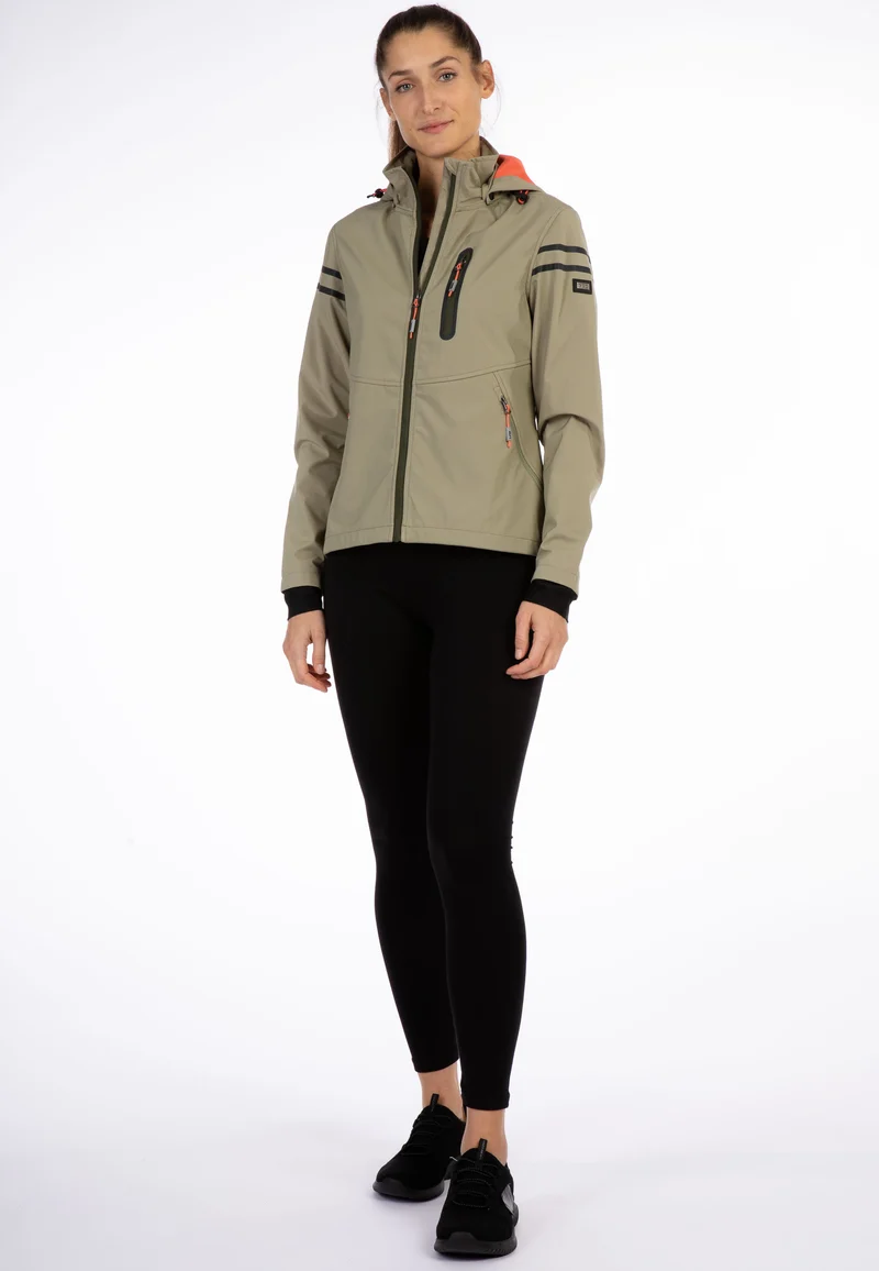 LPO Damen Softshelljacke mit Kapuze Vanessa