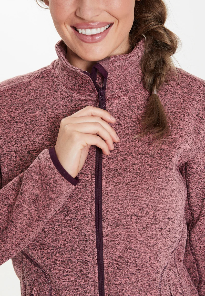 Whistler Damen Strickfleecejacke