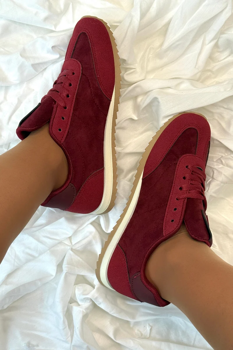 Bloom - Buttercup Sneakers - Burgundy