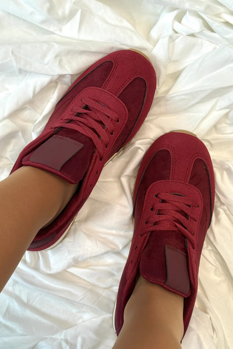 Bloom - Buttercup Sneakers - Burgundy