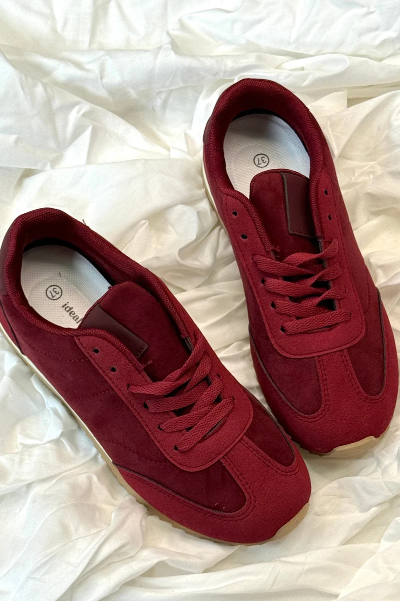 Bloom - Buttercup Sneakers - Burgundy