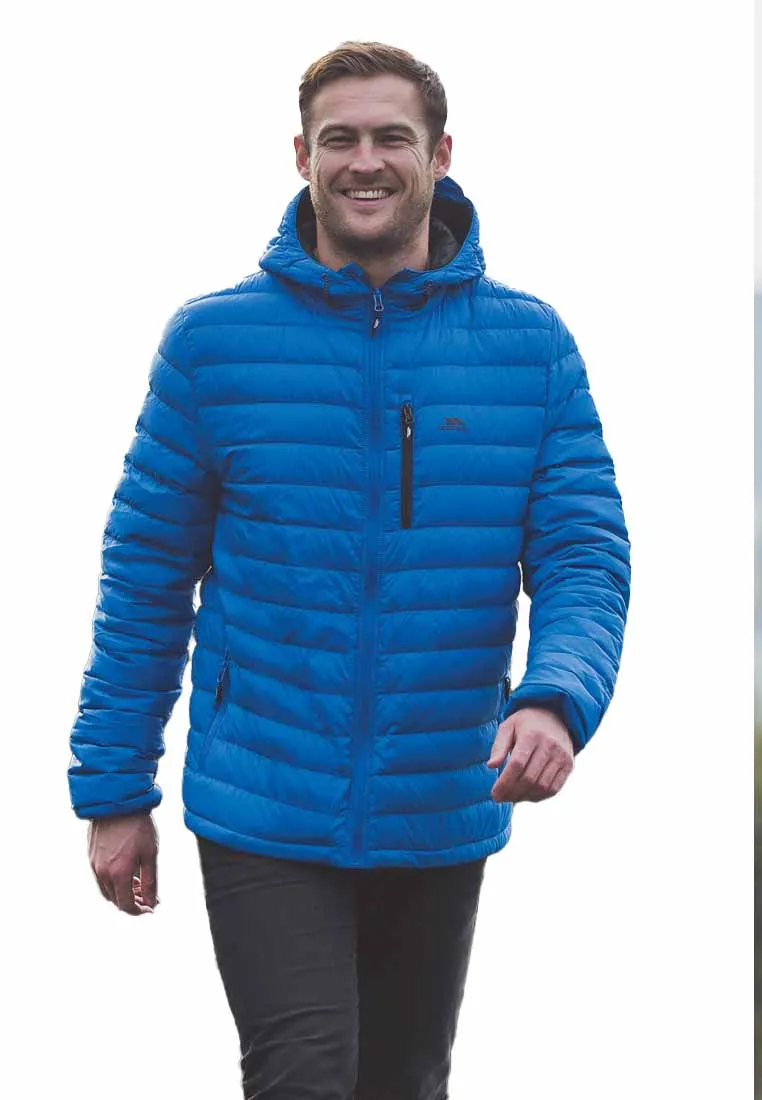 Trespass Herren Isolationsjacke mit Kapuze DIGBY blau