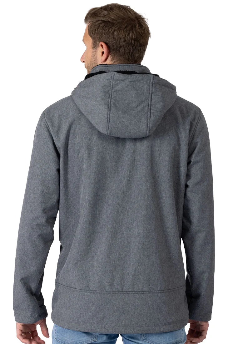 LPO Herren Softshelljacke mit Felleinsatz Laron