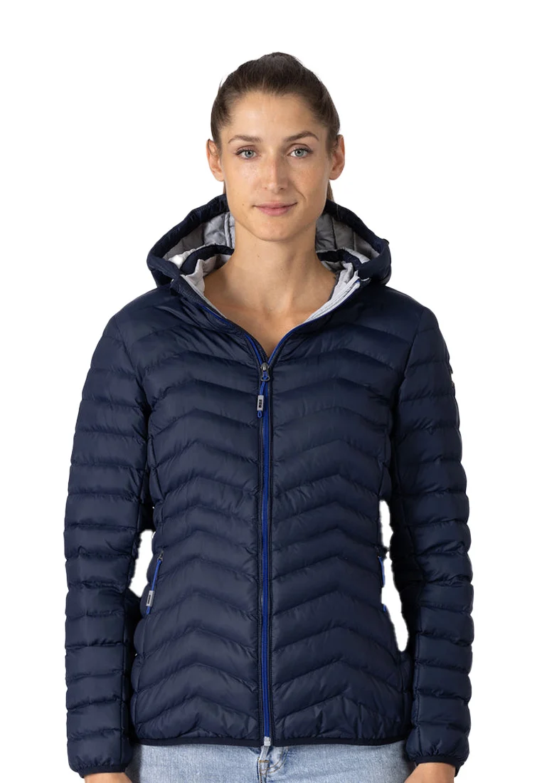 LPO Damen Steppjacke wattiert mit Kapuze Serafine