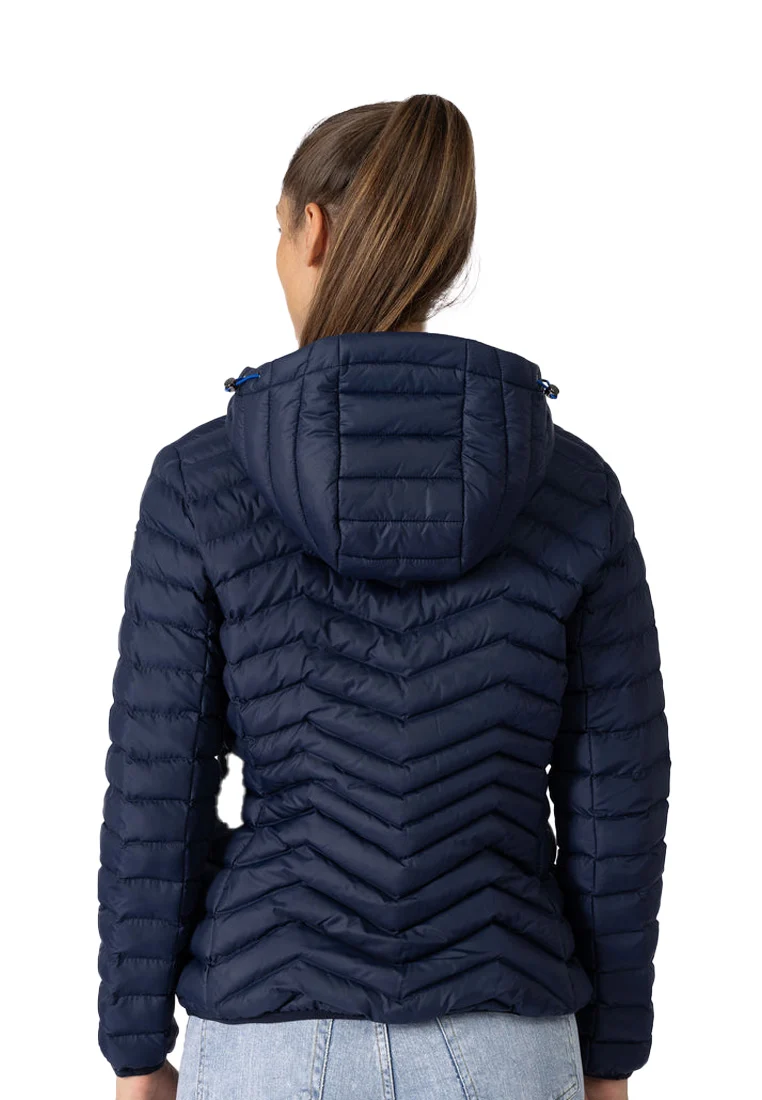 LPO Damen Steppjacke wattiert mit Kapuze Serafine