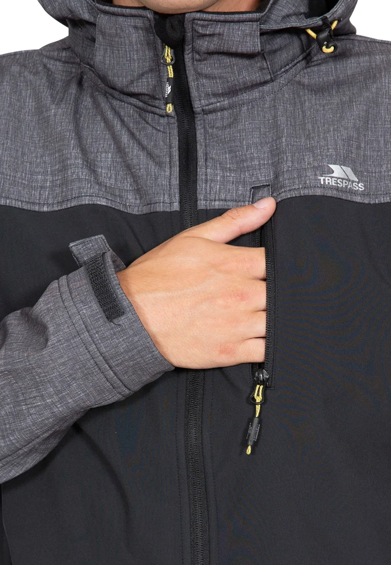 Trespass Heren Softshelljacke mit Kapuze ABBOTT
