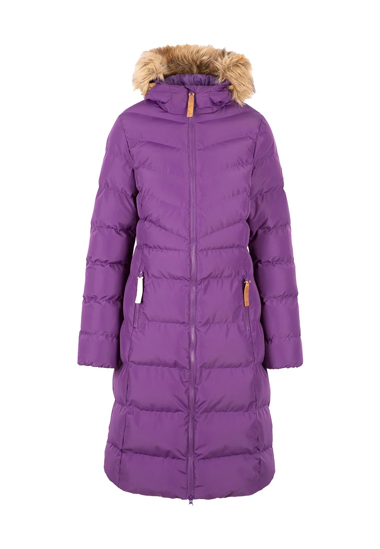Trespass Damen Outdoormantel mit Fellkapuze AUDREY
