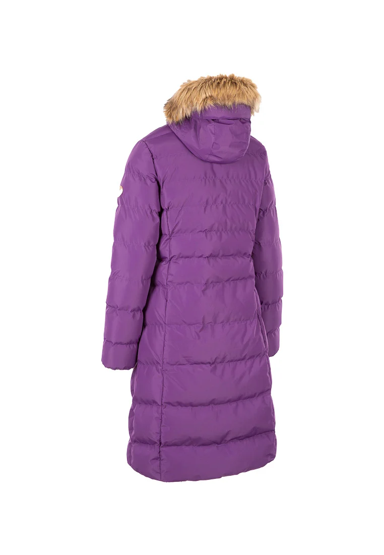 Trespass Damen Outdoormantel mit Fellkapuze AUDREY