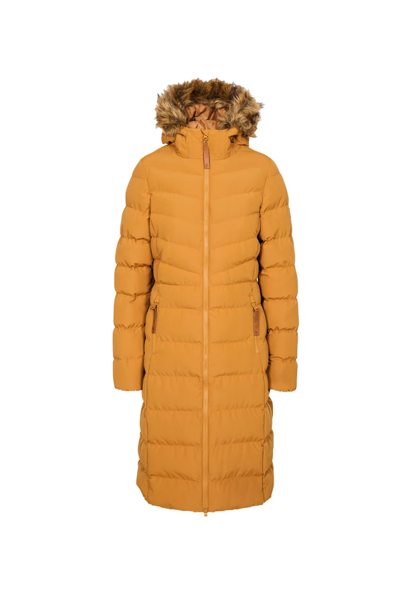 Trespass Damen Outdoormantel mit Fellkapuze AUDREY