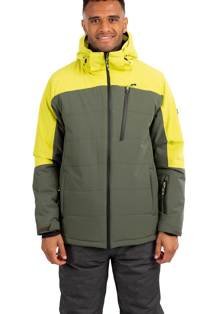 Trespass Herren Skijacke mit Kapuze und Schneefang BOWIE