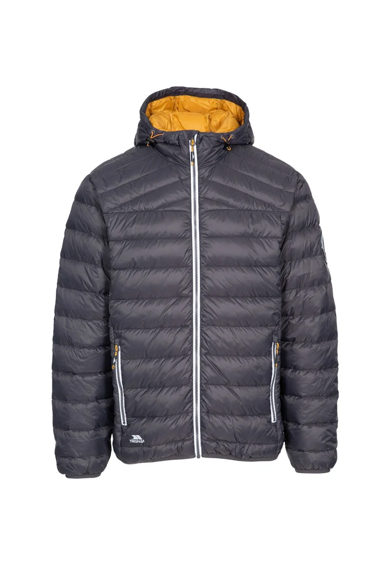 Trespass Herren Echtdaunenjacke mit Kapuze WHITMAN II
