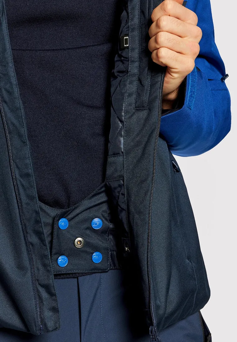 4F Herren Skijacke mit Kapuze H4Z22-KUMN002
