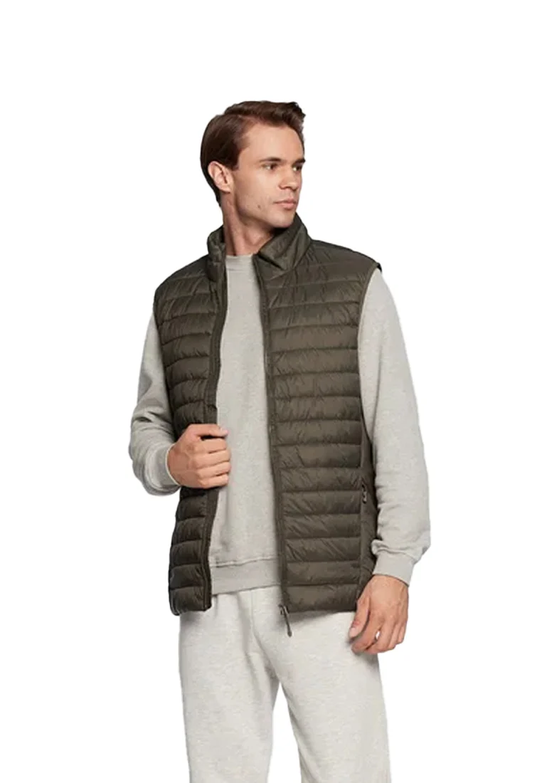 4F Herren Steppweste H4Z22KUMPO001 -khaki