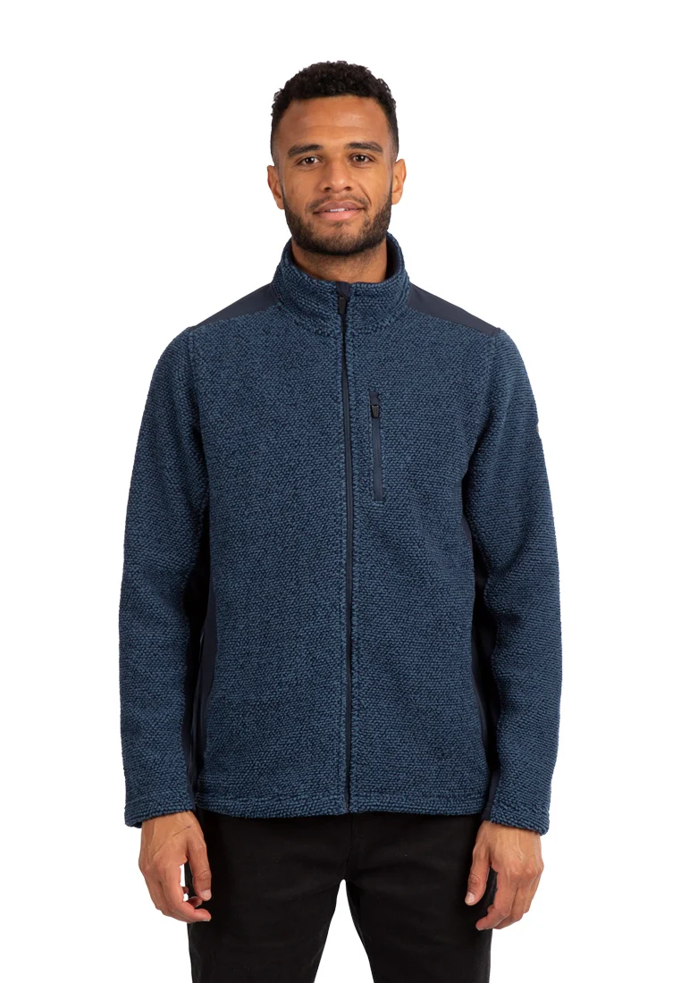 Trespass Herren Fleecejacke Faratino blau