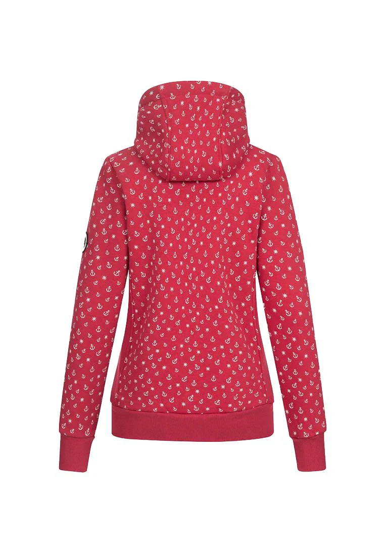 Ankerglut Damen Hoodie mit Kapuze