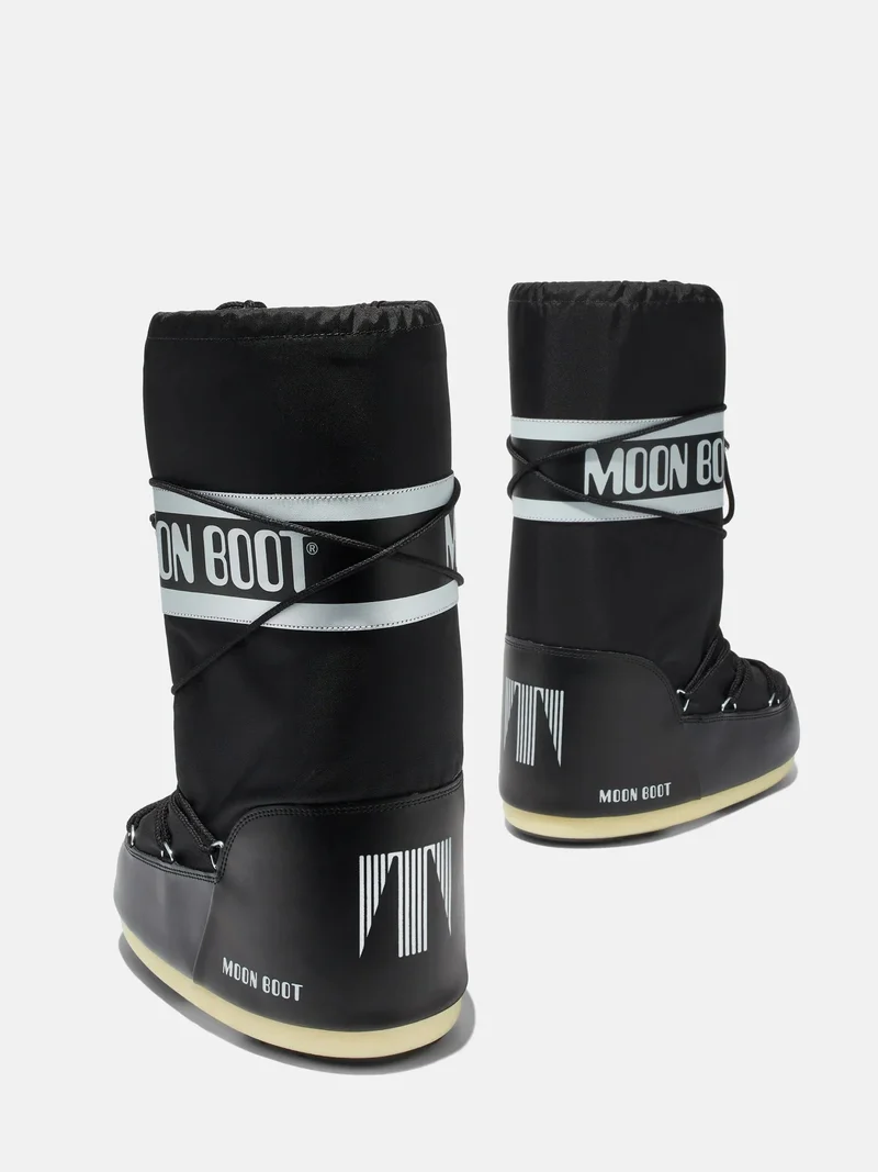 Moon Boot - Mb Icon Nylon Jr 80d1400440 - N001black