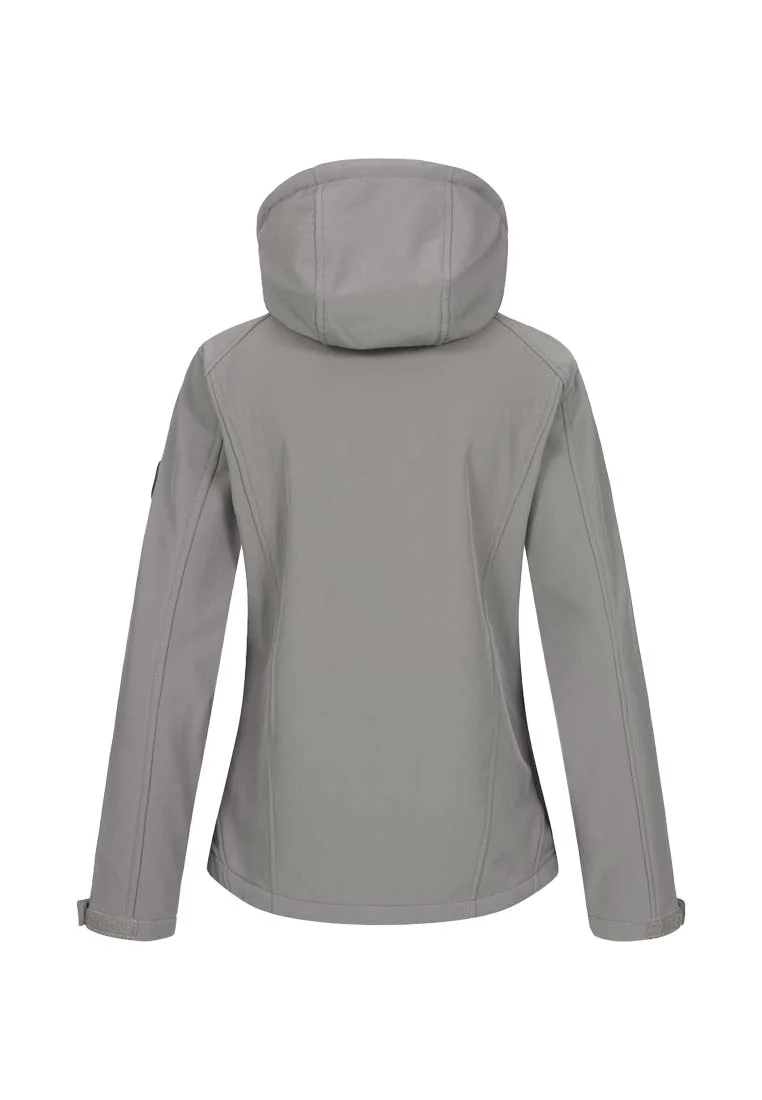 Ankerglut Damen Softshelljacke mit Kapuze 191110