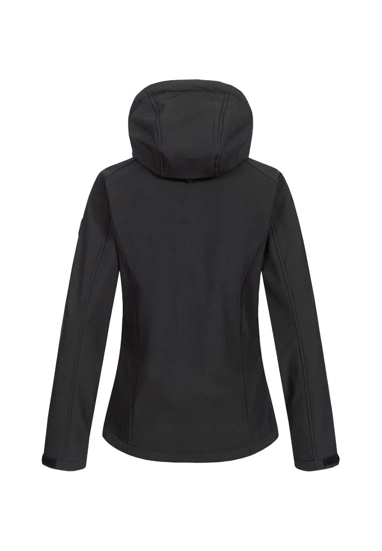 Ankerglut Damen Softshelljacke mit Kapuze 191110