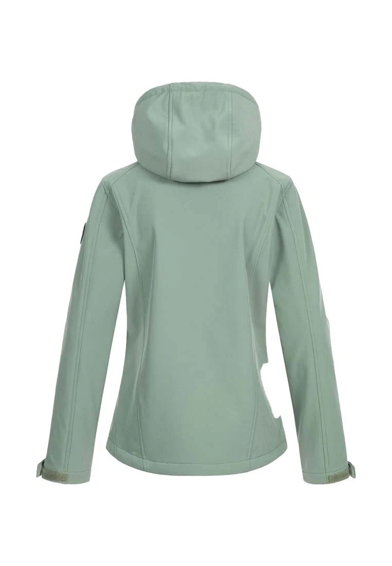 Ankerglut Damen Softshelljacke mit Kapuze 191110