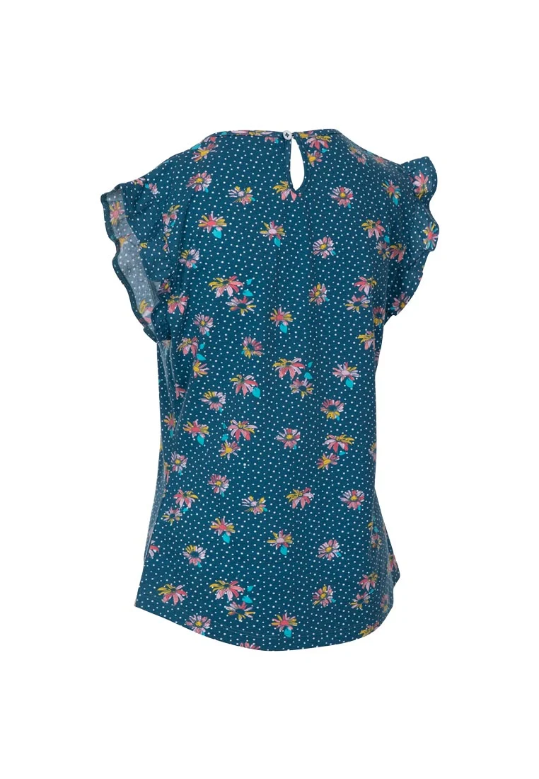 Trespass Damen T-Shirt mit Rüschenärmel TULISSA
