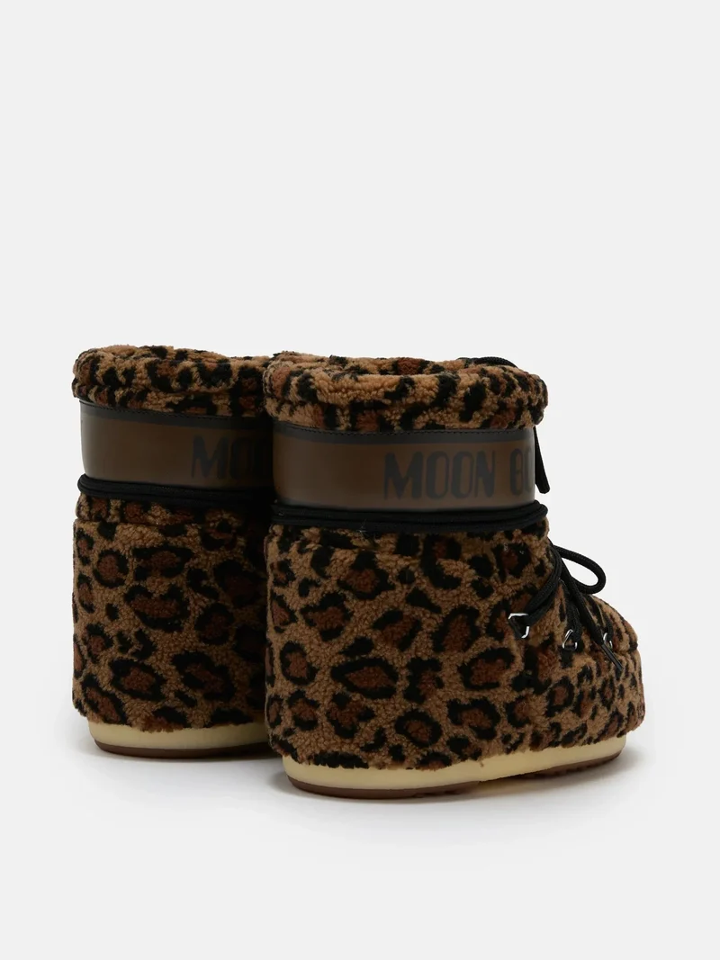 Moon Boot - Mb Icon Low Fleece Leopard80d1409960 - Mm21cognac/Cocoa
