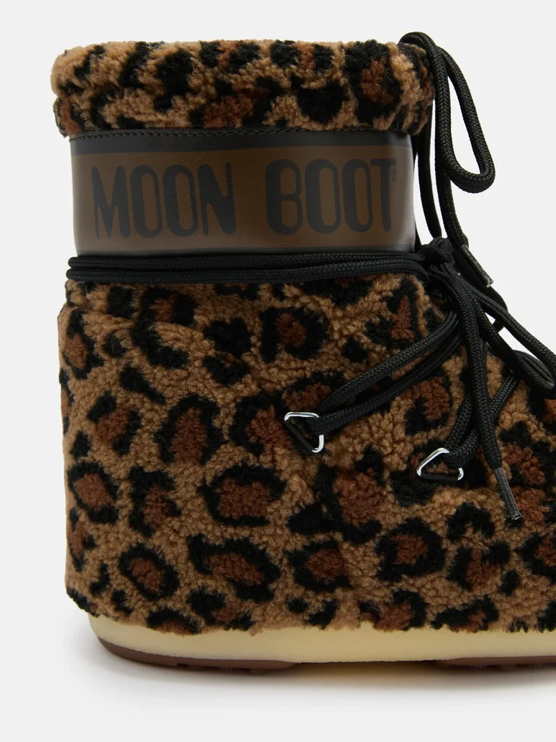 Moon Boot - Mb Icon Low Fleece Leopard80d1409960 - Mm21cognac/Cocoa