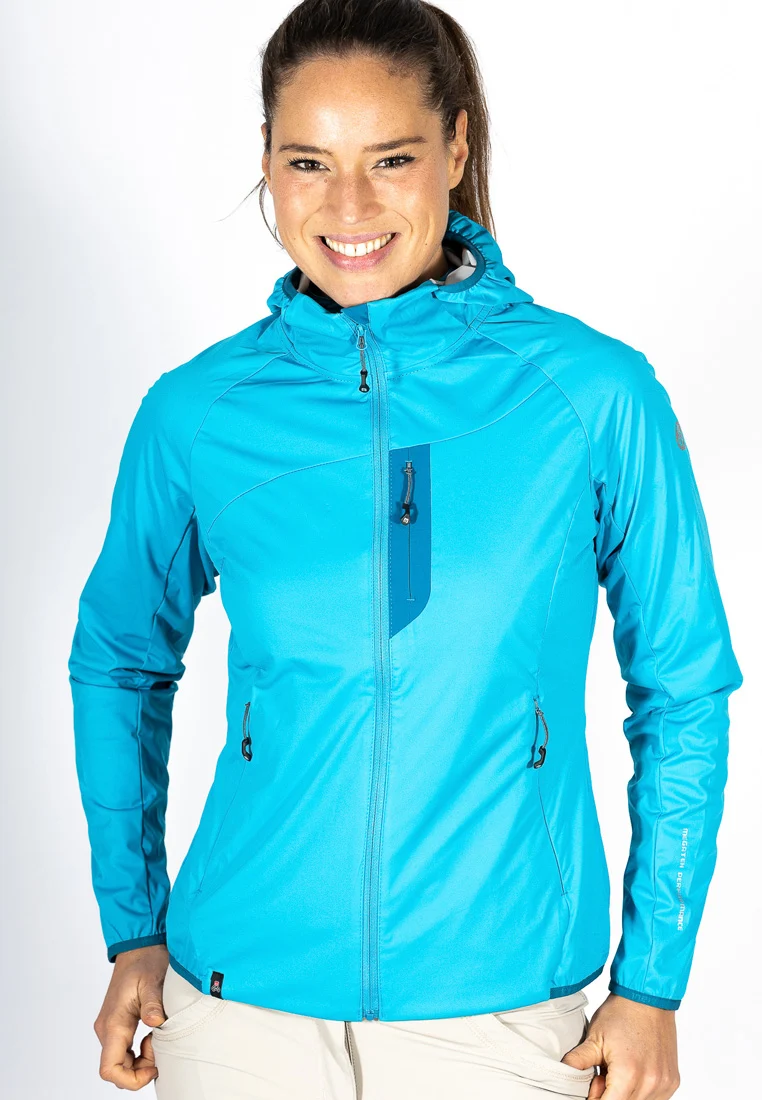 Maul Sport Herren Softshelljacke mit Kapuze Wildbarren