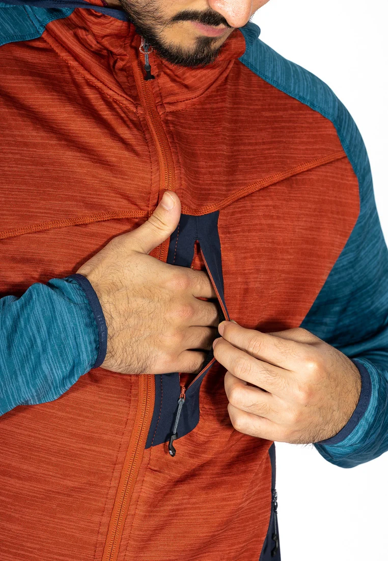 Maul Sport Herren Fleecejacke mit Kapuze Kahlersberg