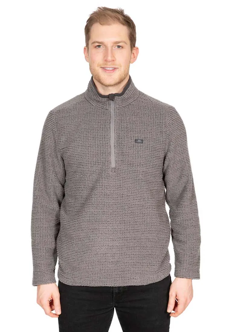 Trespass Herren Fleecejacke Nilsee grau
