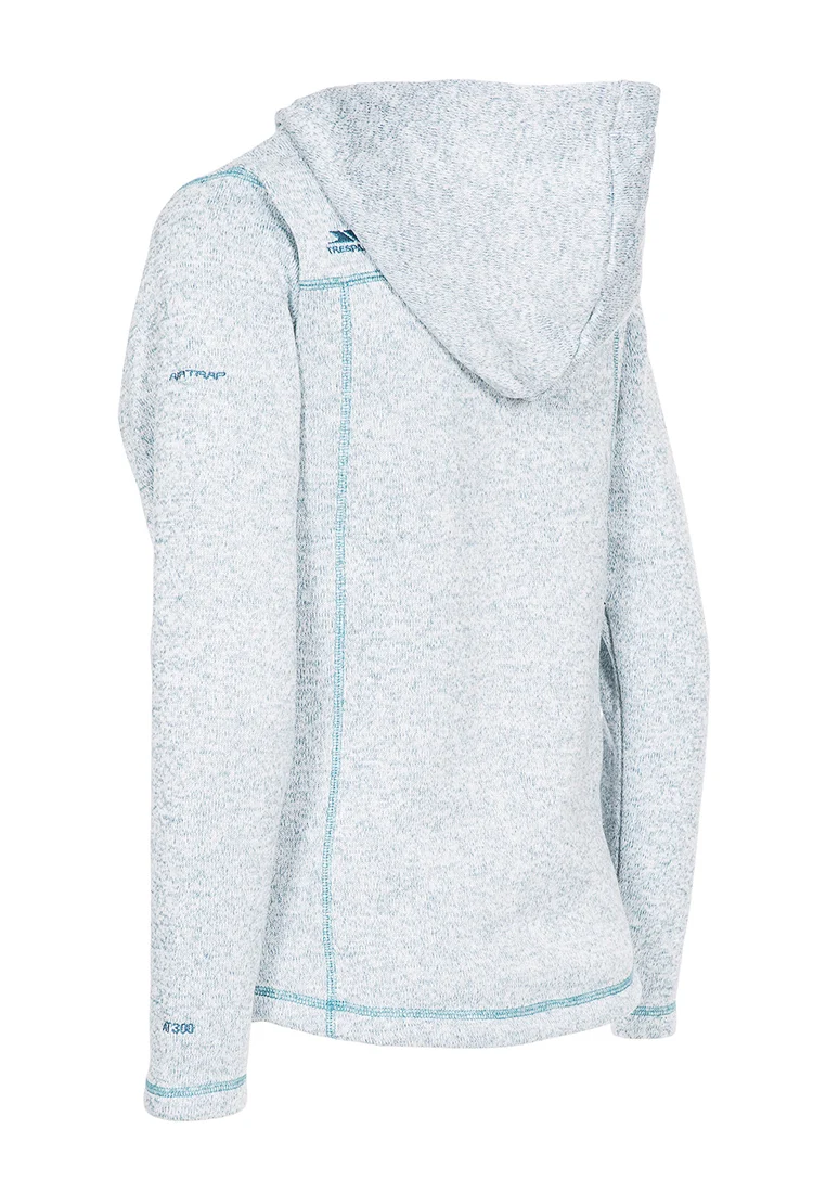Trespass Damen Strickfleecejacke mit Kapuze ODELIA