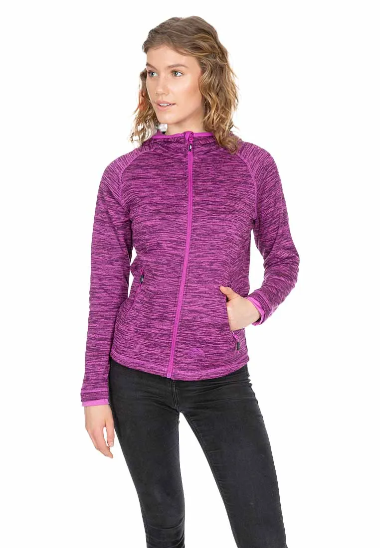 Trespass Damen Fleecejacke mit Kapuze Riverstone