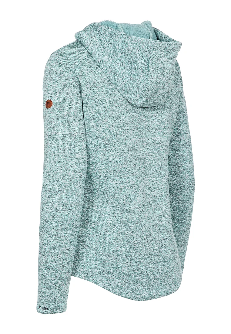 Trespass Damen Strickfleecejacke mit Kapuze