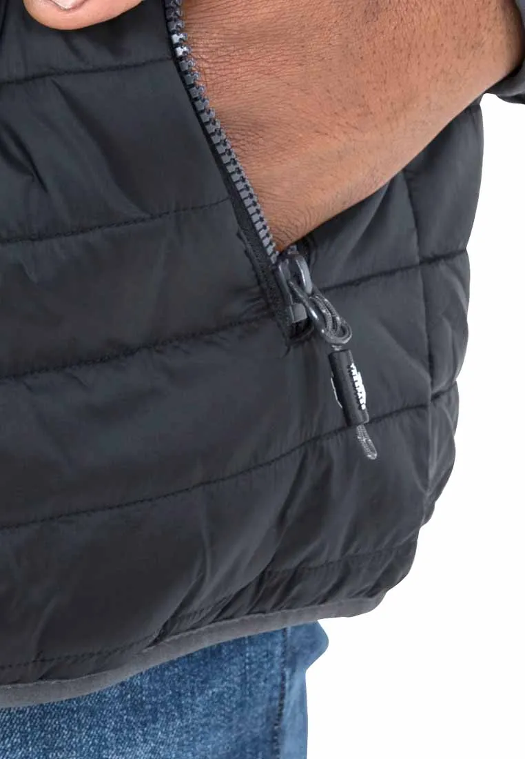 Trespass Herren Steppjacke mit Kapuze DUNBAR