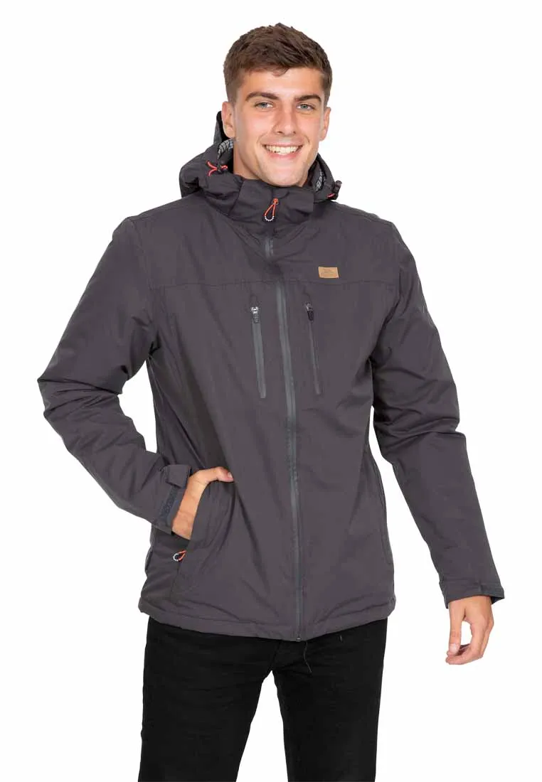 Trespass Herren gefütterte Outdoorjacke TOFFIT