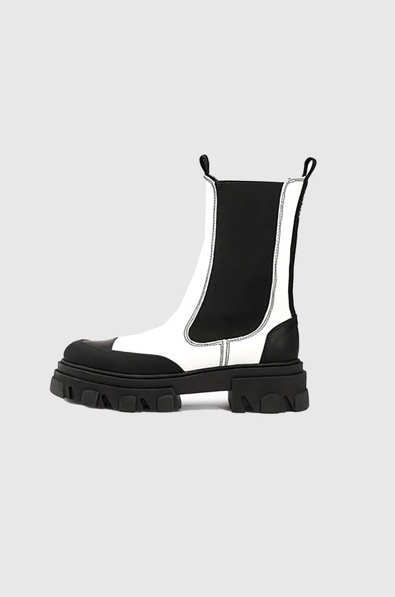 Mid Chelsea Boots Egret