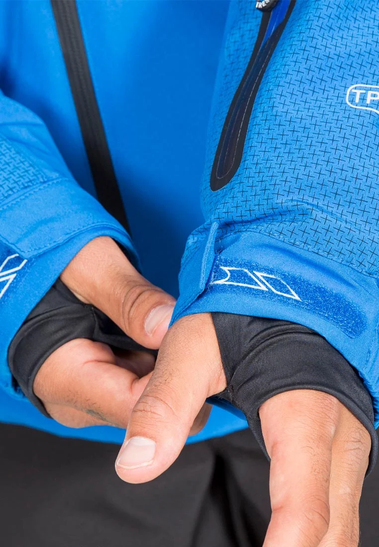Tresspass Herren Skijacke blau APPIN mit Kapuze