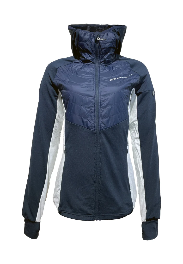 GTS Damen Hybridjacke mit Kapuze 402412L