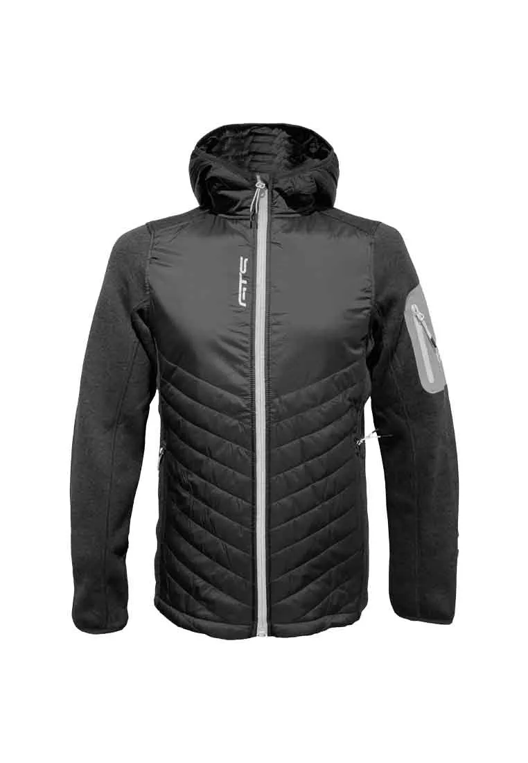 GTS Herren Hybridjacke mit Kapuze 407712M