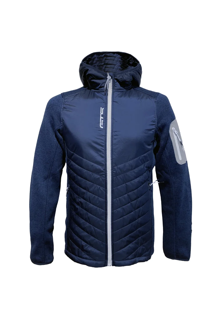 GTS Herren Hybridjacke mit Kapuze 407712M