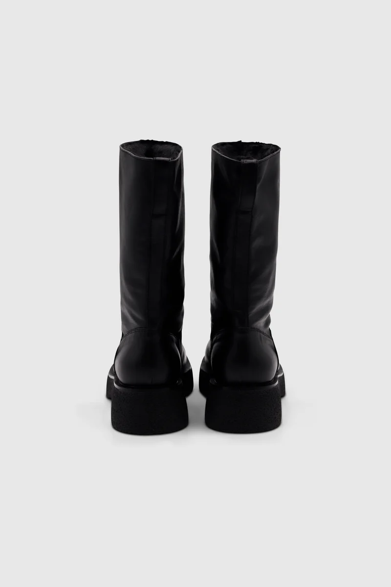 Padded Boots Nature Nero