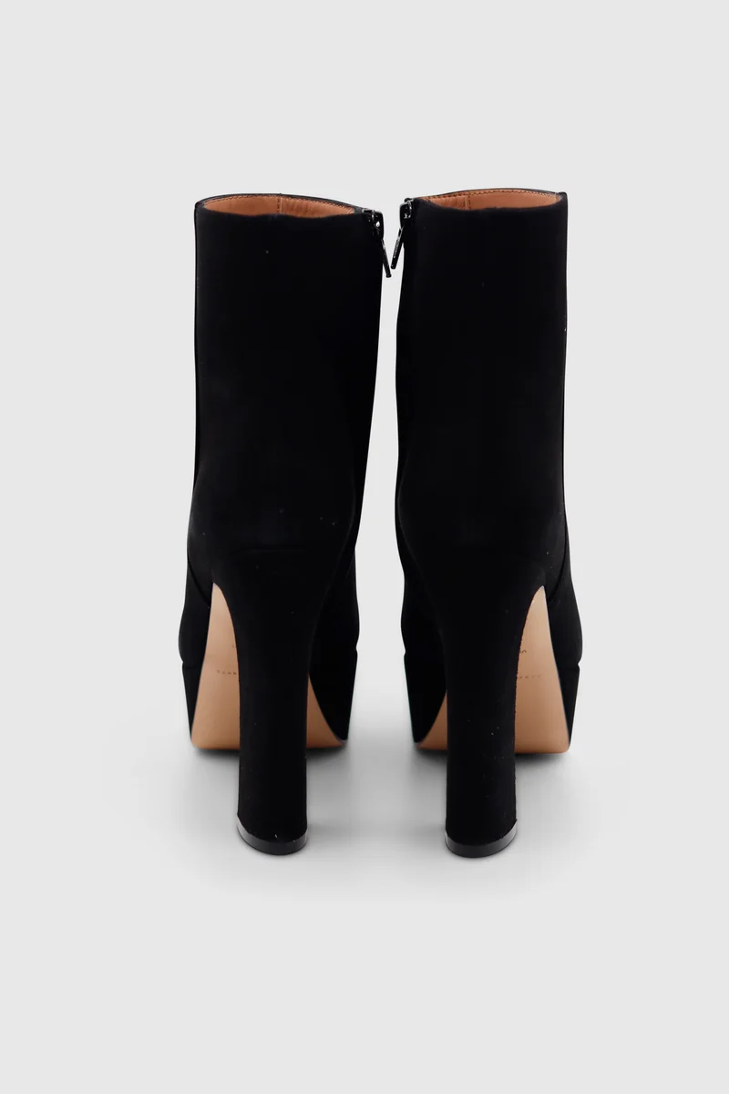 Margot Boots Camoscio Nero