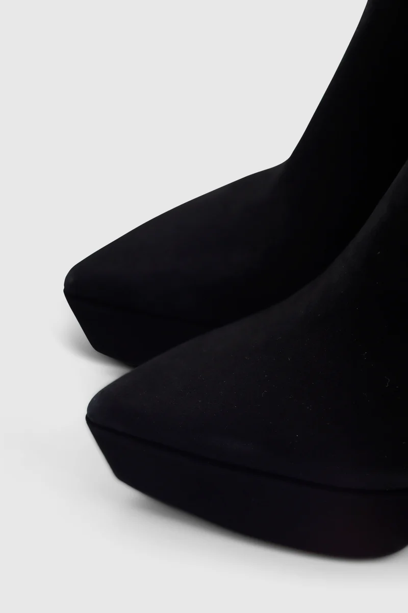 Margot Boots Camoscio Nero