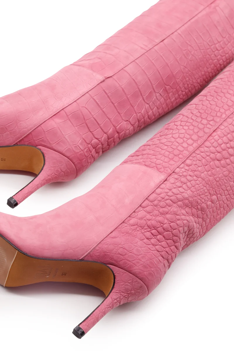 Aura Mock Boots Pink