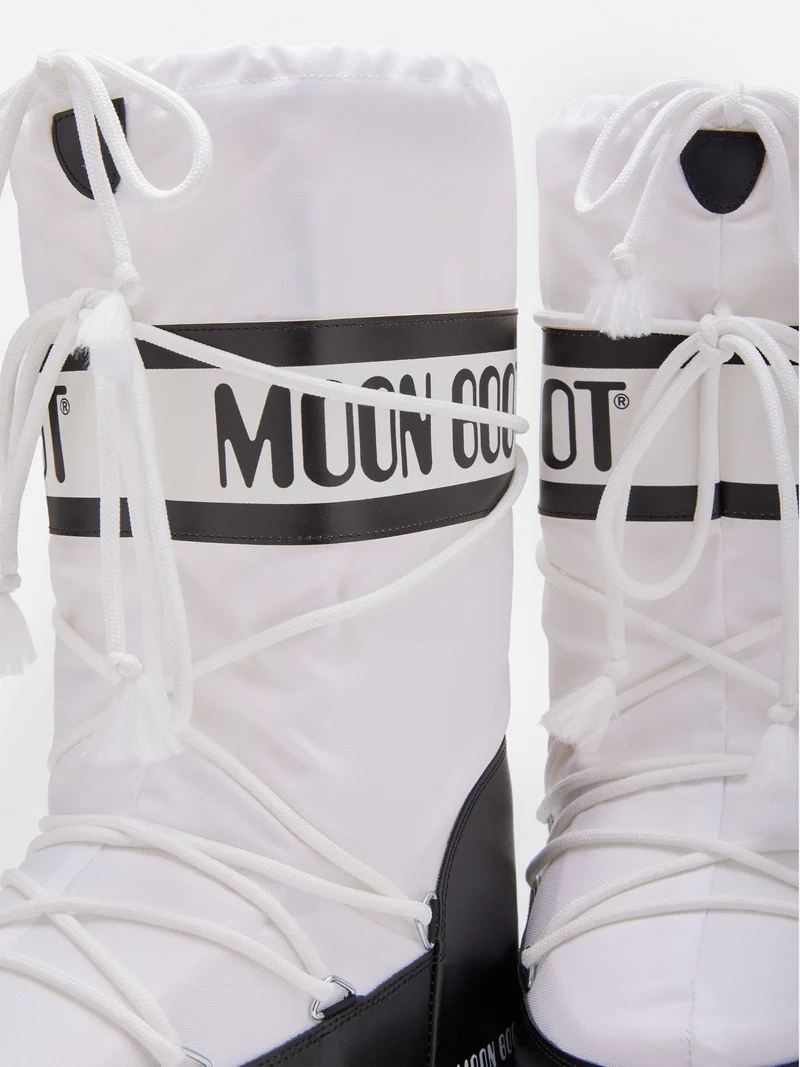 Moon Boot - Icon Nylon 80D1400440 - Na02 Black/white