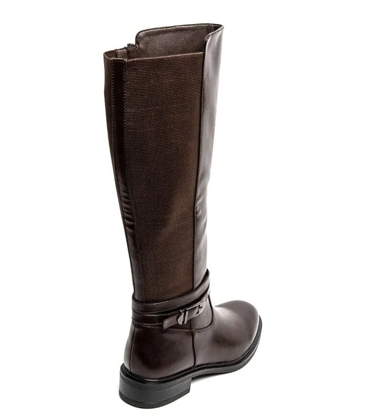 Bloom - Heatherly Boot - Dark Maroon