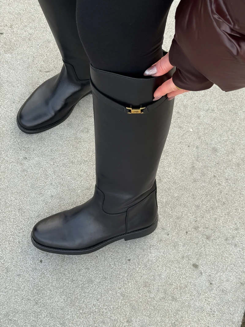 Phenumb Copenhagen - Equestra Long Leather PB-D11-EQUES - Black