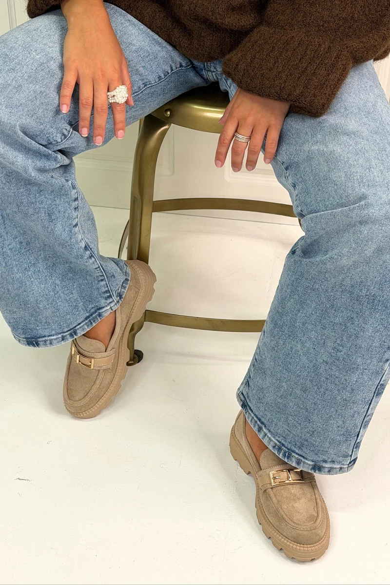 Bloom - Josette Loafers - Beige