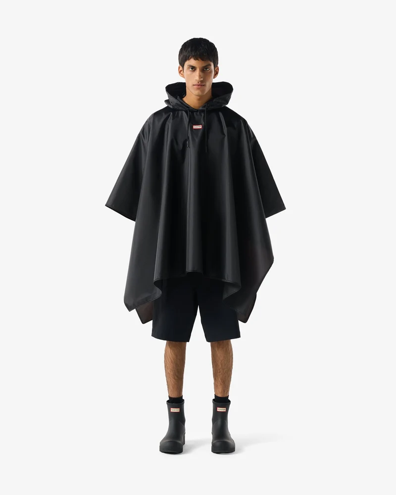 Hunter - Hunter Packable Poncho Haru0007261hb - 001-black